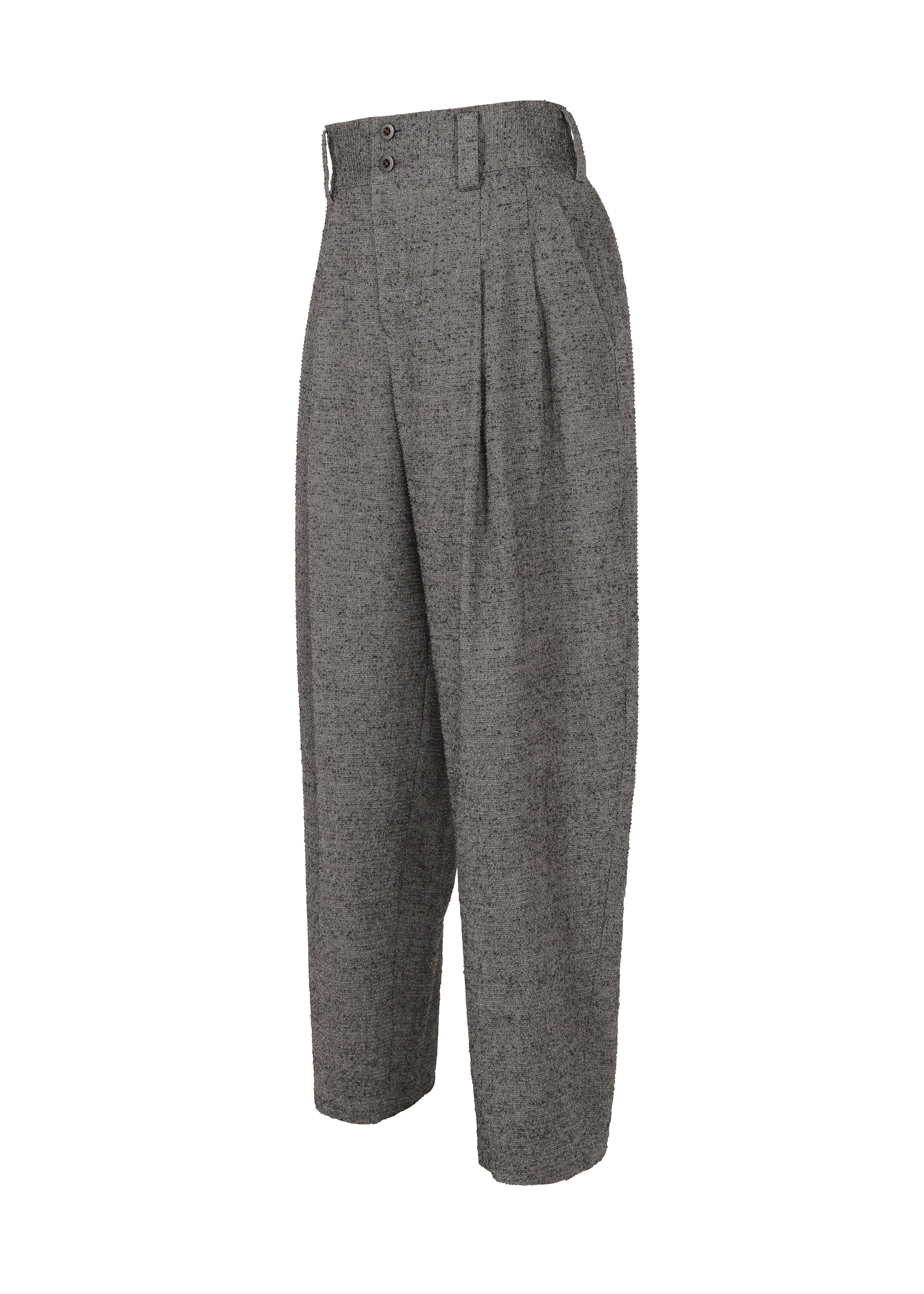 TEXTURES Trousers Grey – ISSEY MIYAKE EU