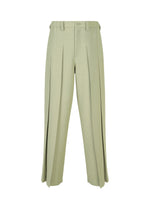 A product shot of the IM Men CORNICE trousers in sage green (66), recurring_style.