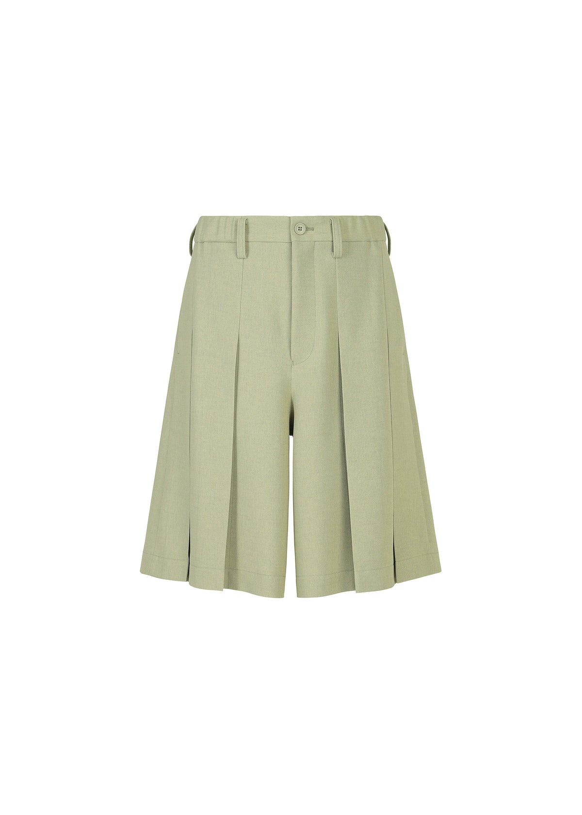 A product shot of the IM Men CORNICE trousers in sage green (66), recurring_style.