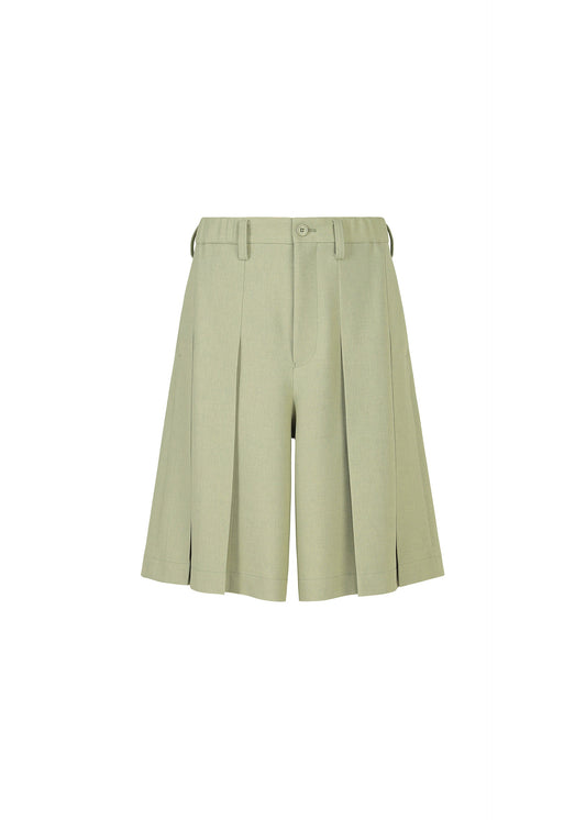 A product shot of the IM Men CORNICE trousers in sage green (66), recurring_style.