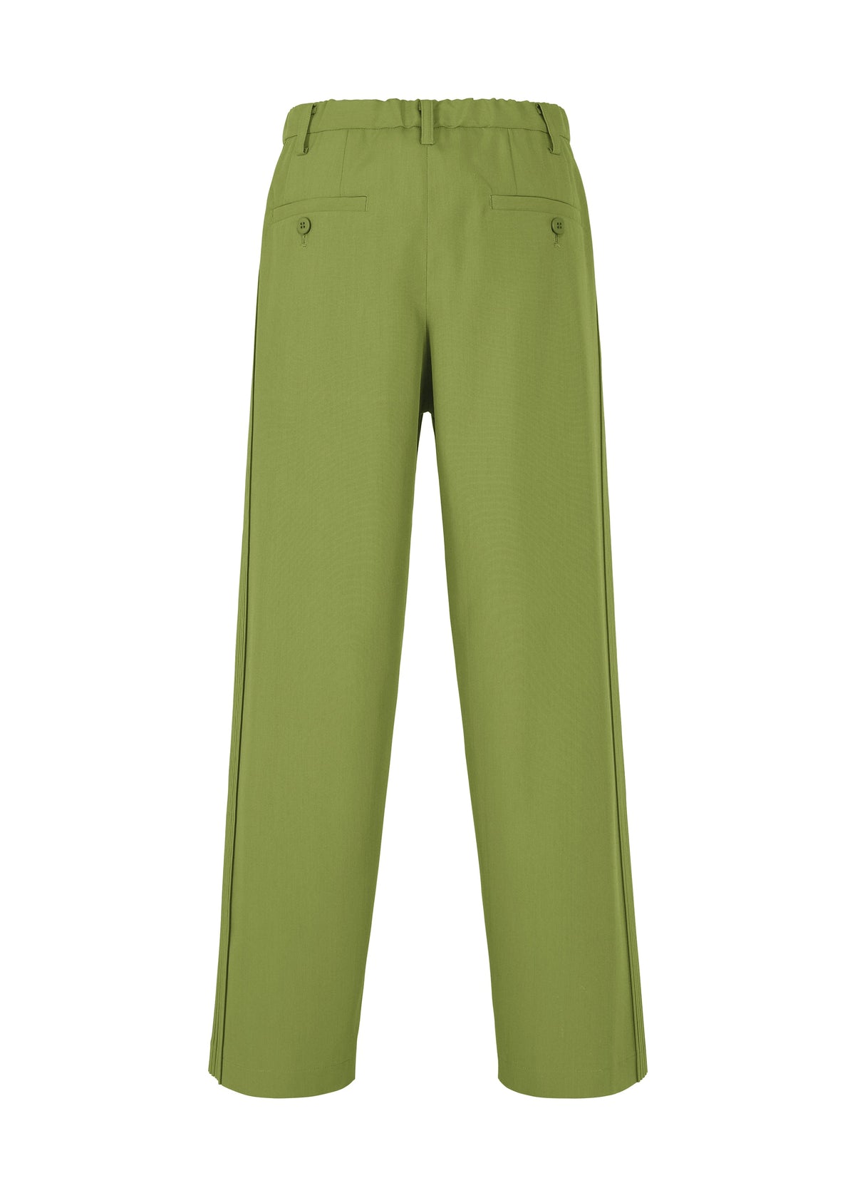 A detail shot of the IM Men AIR PLEATS prêt à porter.