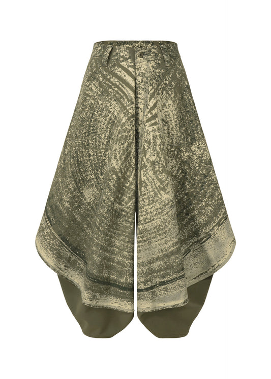 A product shot of the IM Men KAIYU trousers in khaki (65), recurring_style.