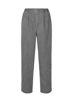 A product shot of the IM MEN AIR WASH pants in gray.