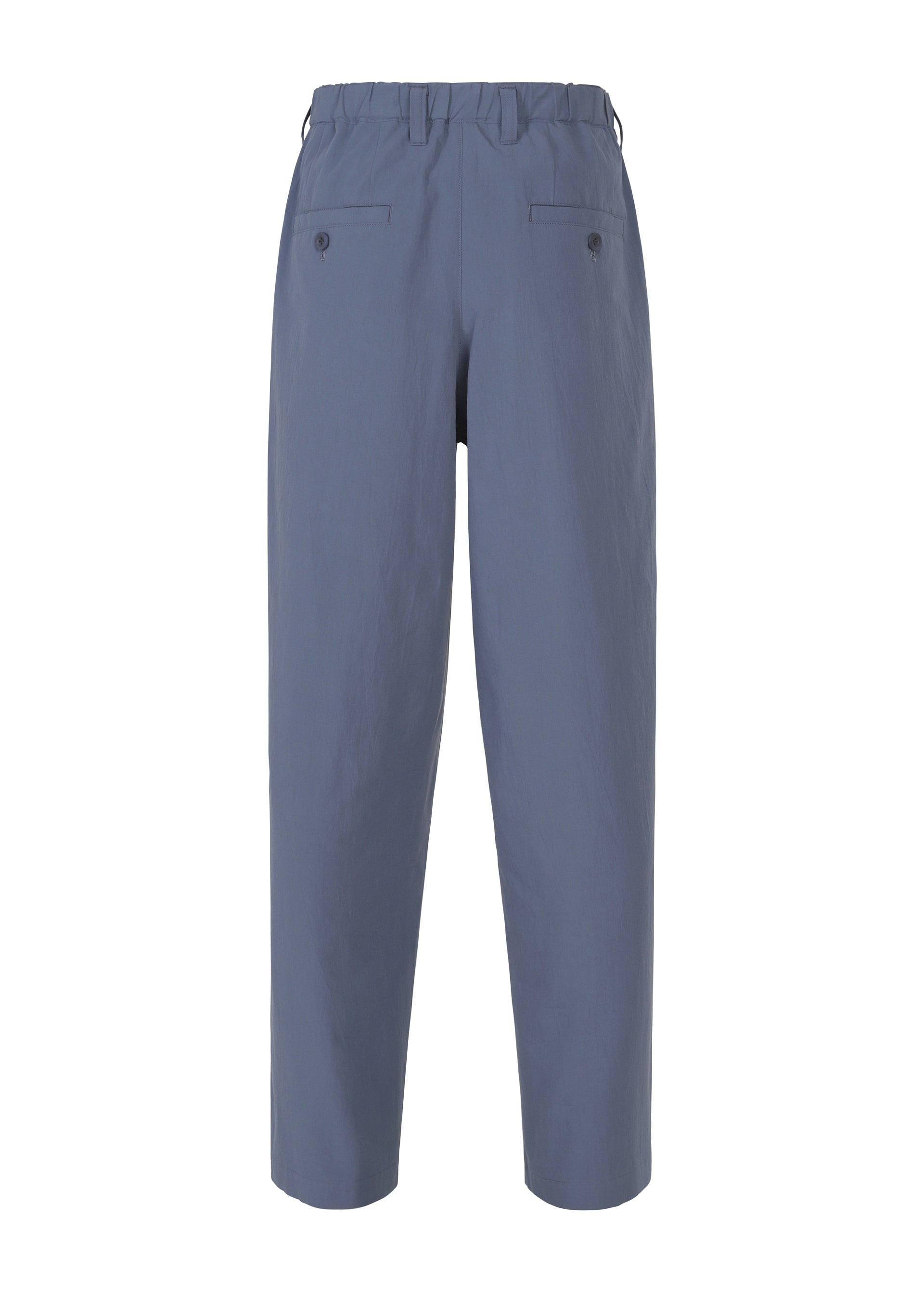 NAVY BOTTOMS Trousers Dark Blue – ISSEY MIYAKE EU