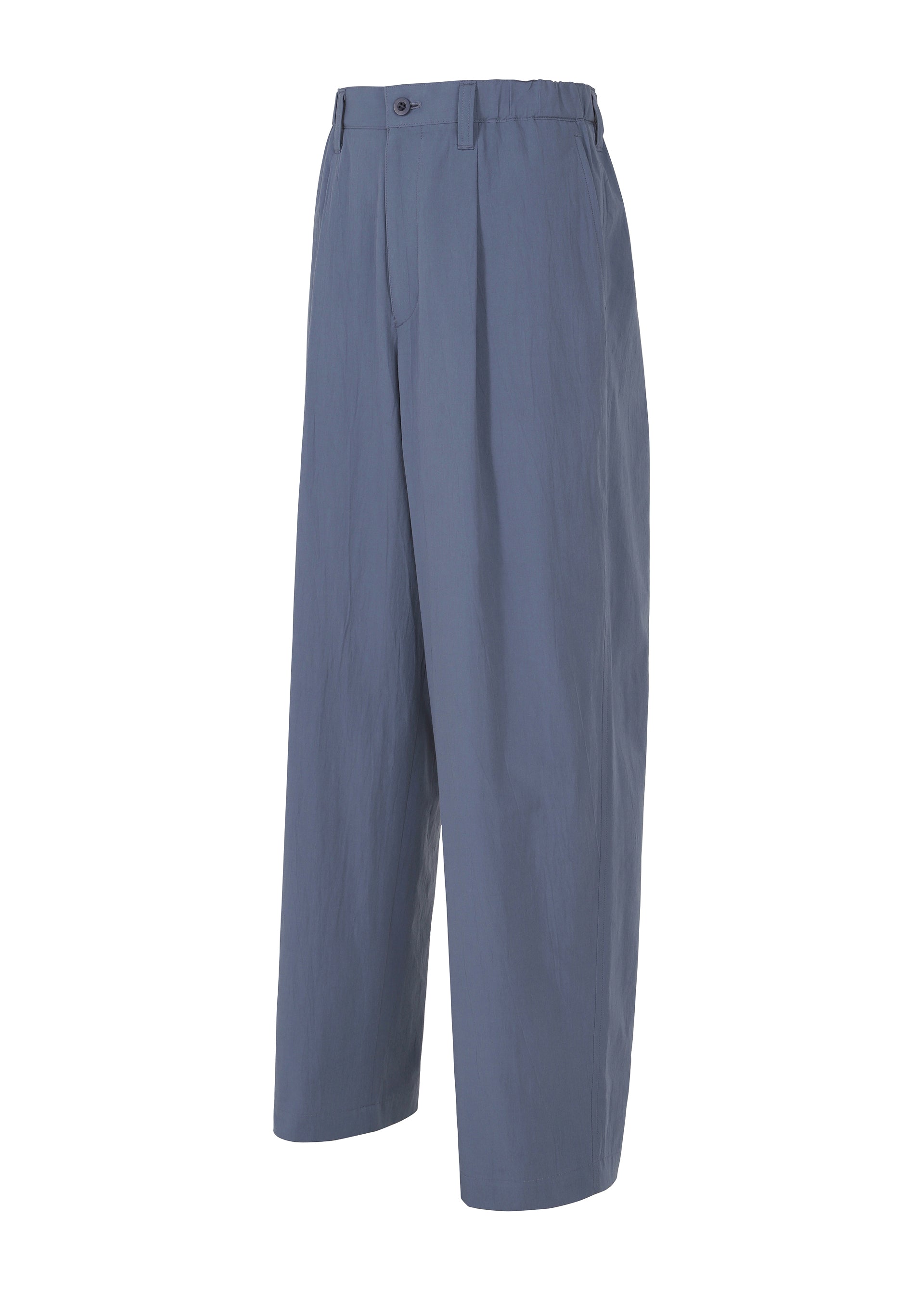 NAVY BOTTOMS Trousers Dark Blue – ISSEY MIYAKE EU