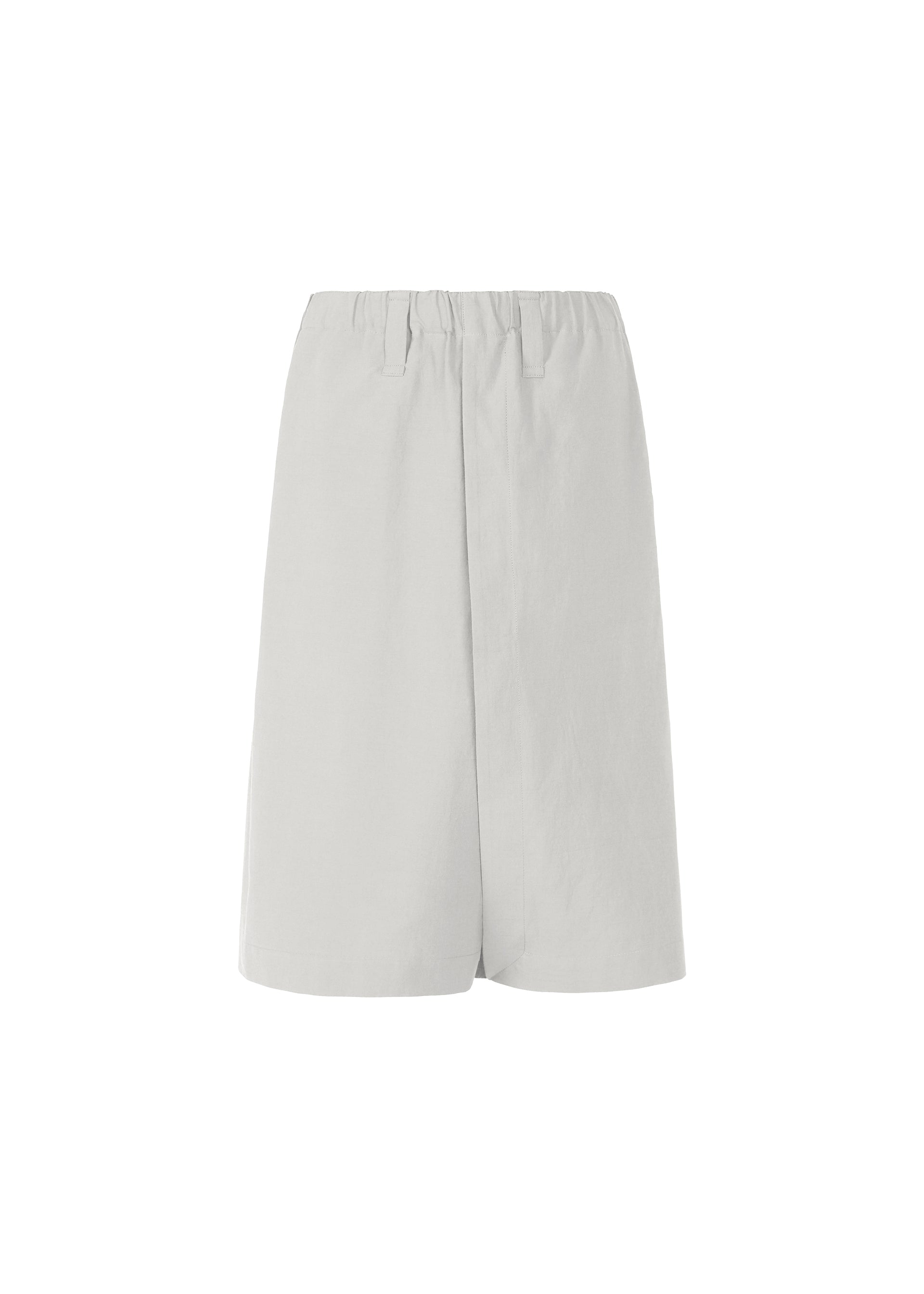 A product shot of the IM MEN NAVY BOTTOMS trousers in light gray.