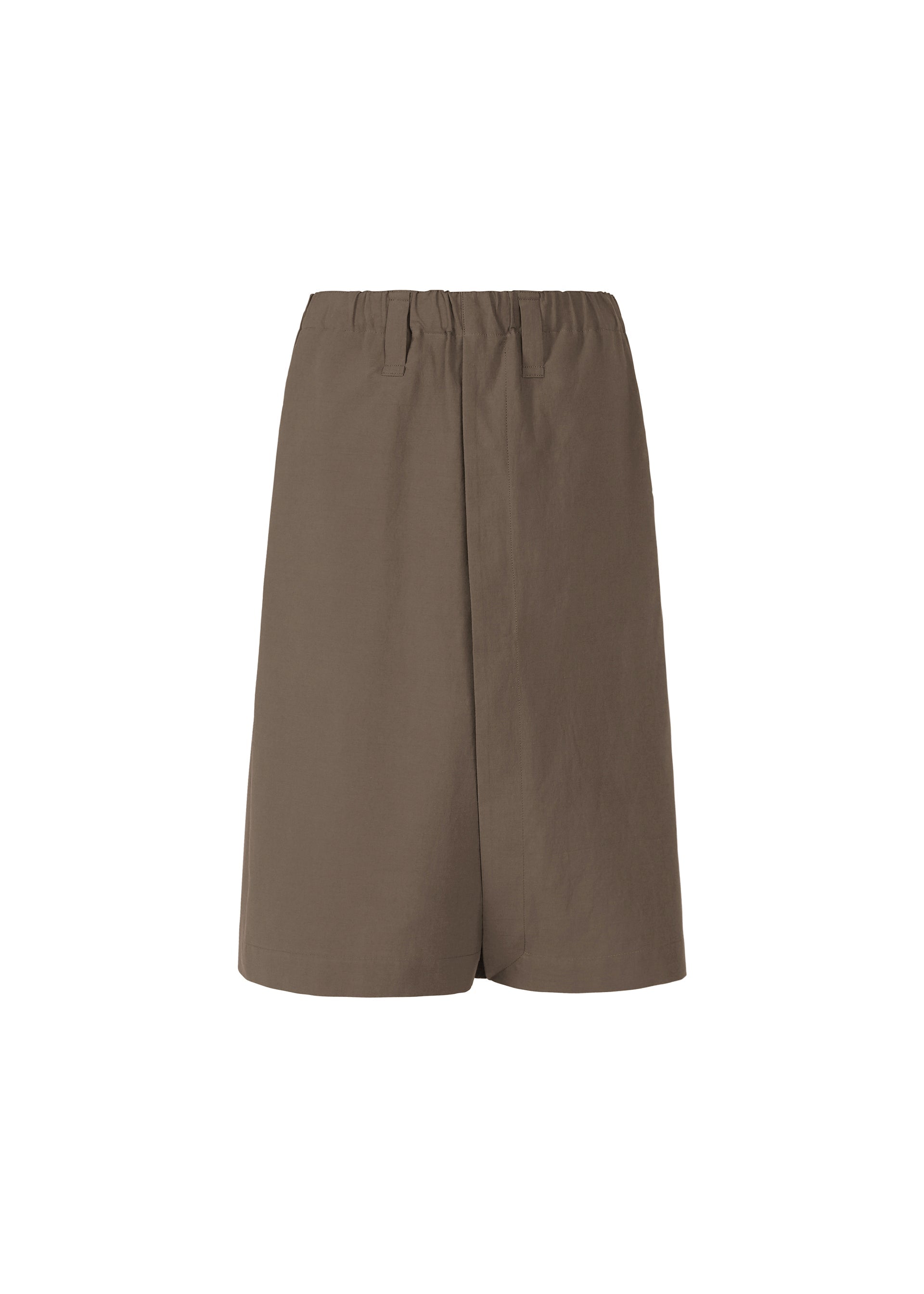 A product shot of the IM MEN NAVY BOTTOMS trousers in dark brown.