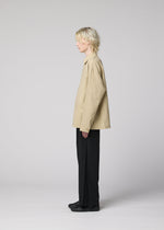 A model wears the IM Men LINEN LIKE SHIRT shirt.