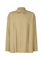 A product shot of the IM Men LINEN LIKE SHIRT shirt in light beige (40), recurring_style.