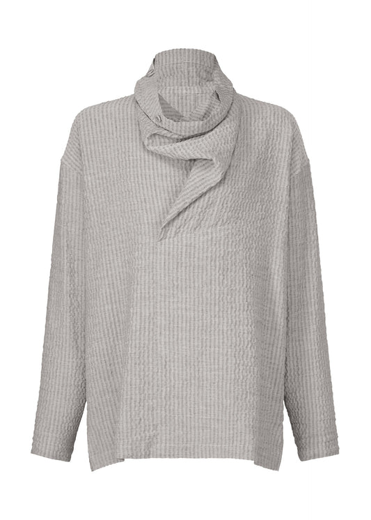 A product shot of the IM Men STRIPE LINEN SHRINK shirt in .