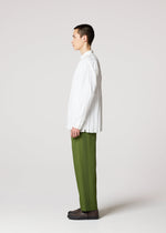 A model wears the IM Men WRINKLE SHIRT prêt à porter.