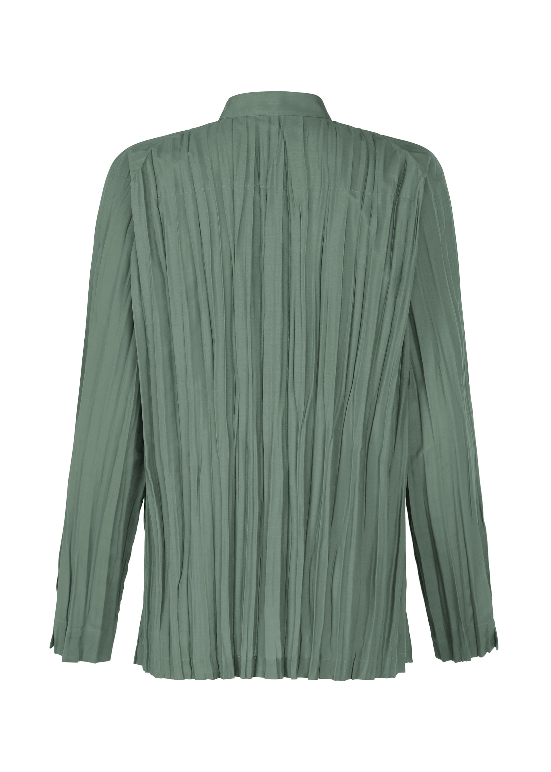 WRINKLE SHIRT Shirt Charcoal Grey – ISSEY MIYAKE EU