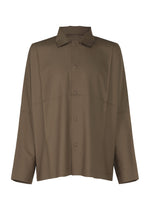 A product shot of the IM Men COMPACT SHIRT shirt in dark brown (45), recurring_style.