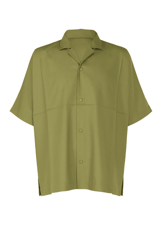 A product shot of the IM Men COMPACT SHIRT shirt in khaki (65), recurring_style.
