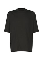 A product shot of the IM MEN SHRINK STRETCH T t shirt in dark brown.