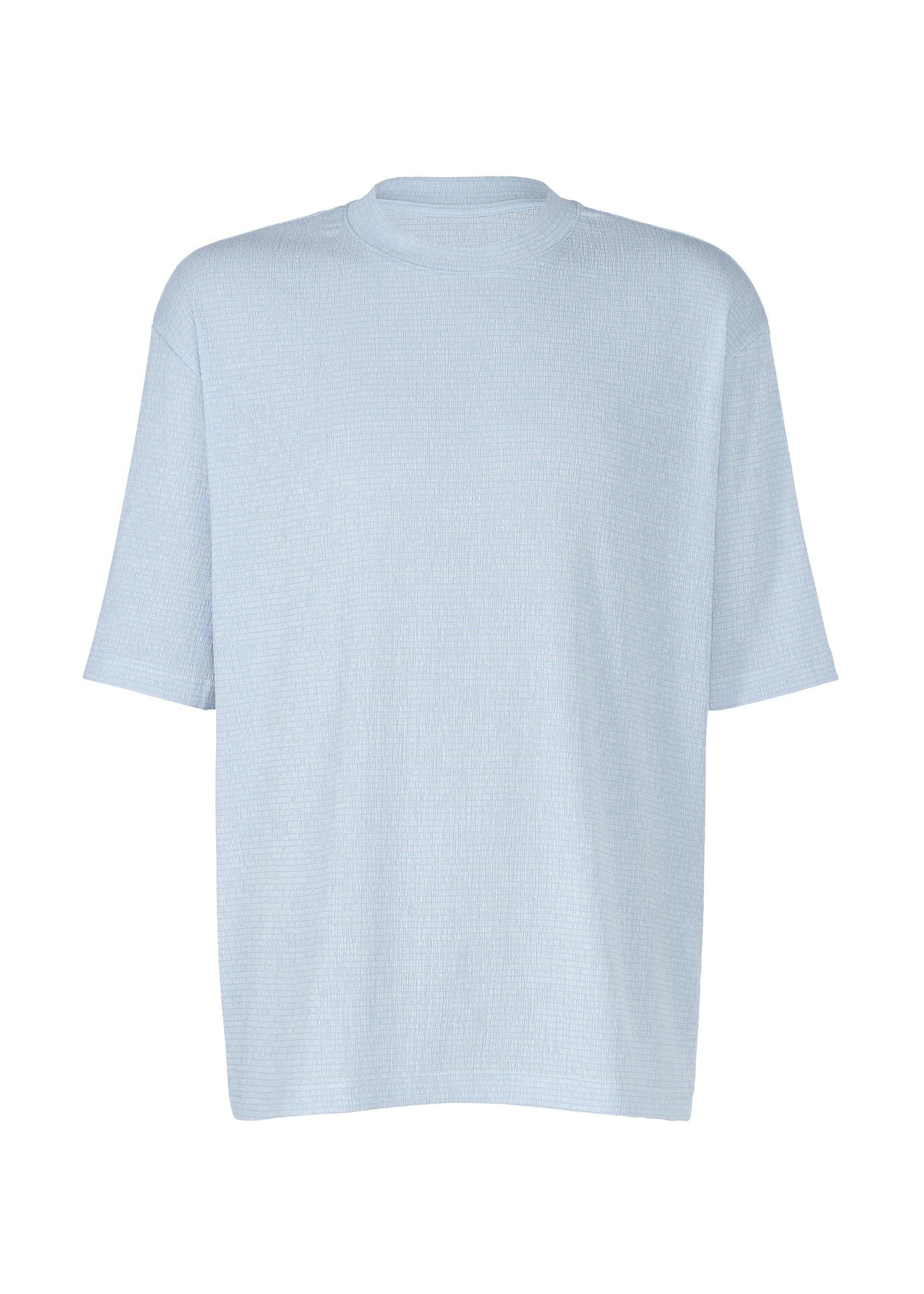 SHRINK STRETCH T T shirt Light Blue – ISSEY MIYAKE EU