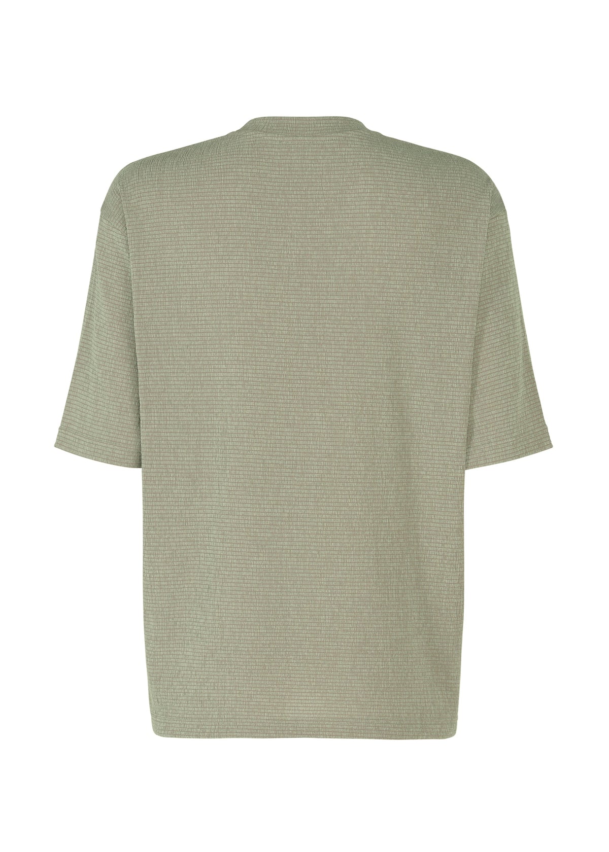 A detail shot of the IM MEN SHRINK STRETCH T t shirt.