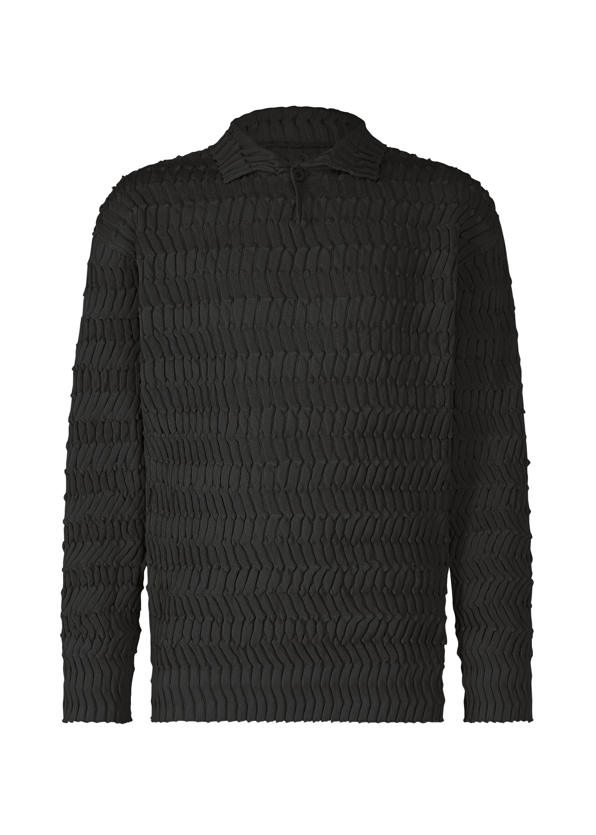 A product shot of the IM Men ZIG ZAG RIB KNIT prêt à porter in .