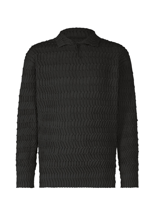 A product shot of the IM Men ZIG ZAG RIB KNIT prêt à porter in .