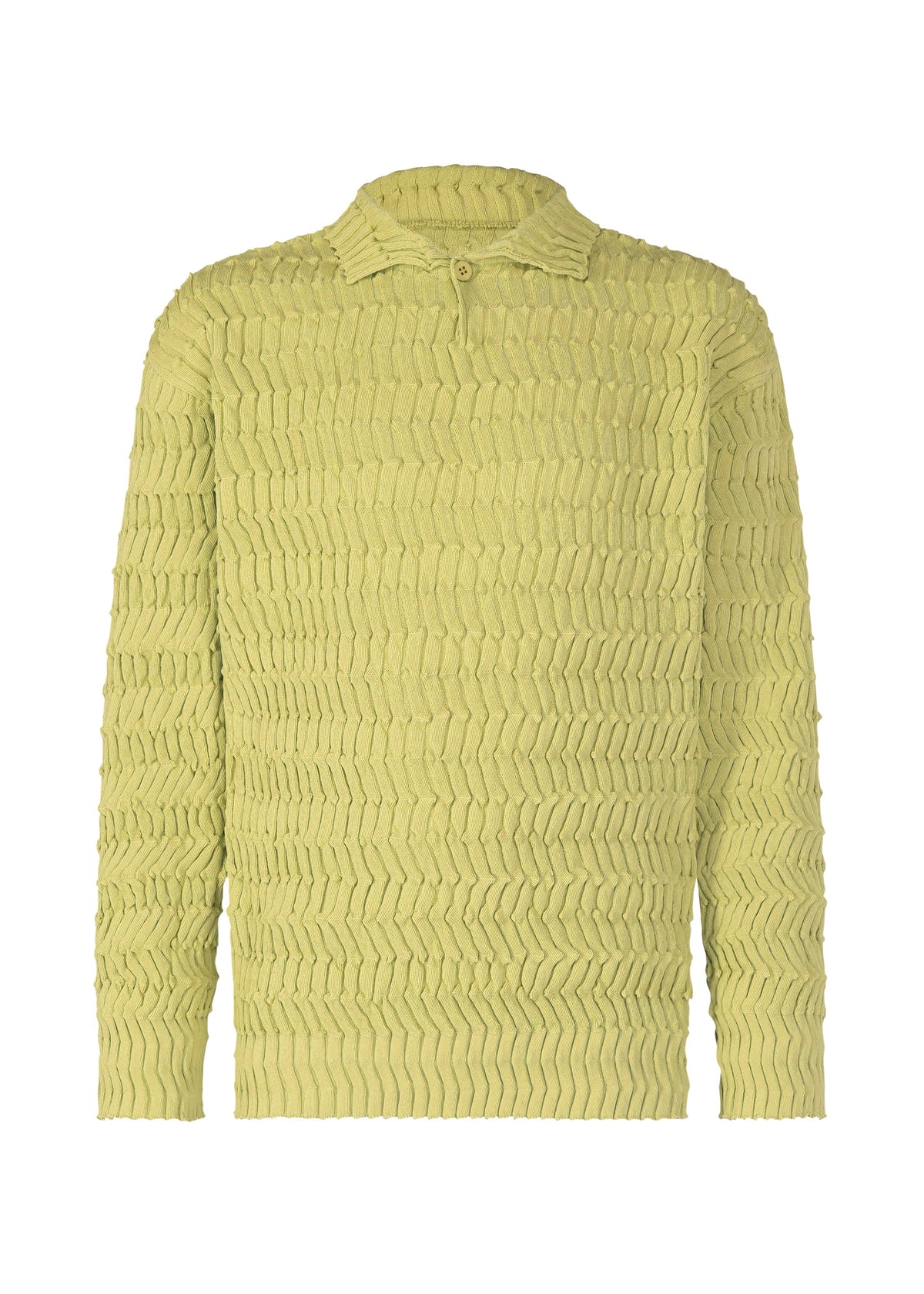 A product shot of the IM Men ZIG ZAG RIB KNIT prêt à porter in .
