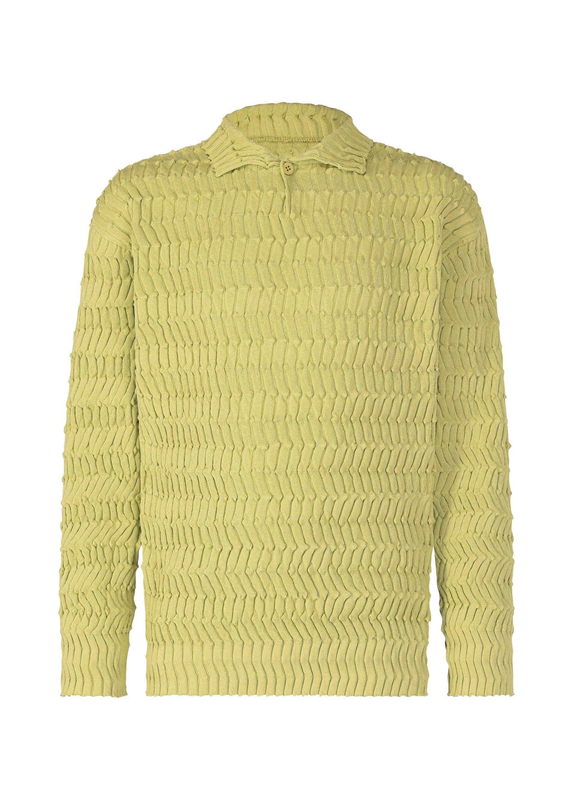 A product shot of the IM Men ZIG ZAG RIB KNIT prêt à porter in .