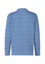 A detail shot of the IM Men ZIG ZAG RIB KNIT prêt à porter.