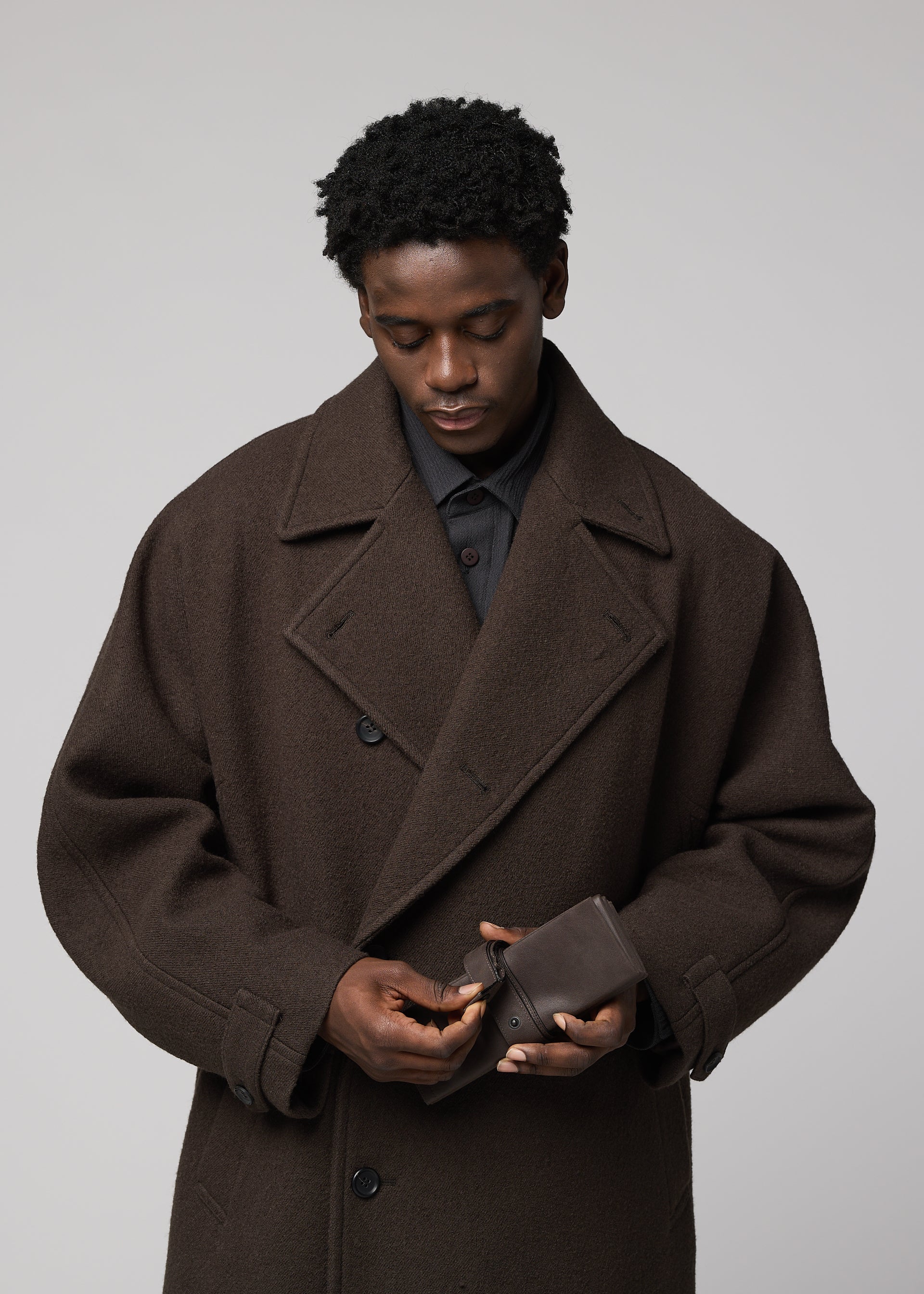 PATA PA Bag Dark Brown – ISSEY MIYAKE EU