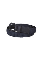A product shot of the IM MEN STRETCH MESH BELT belt in navy.