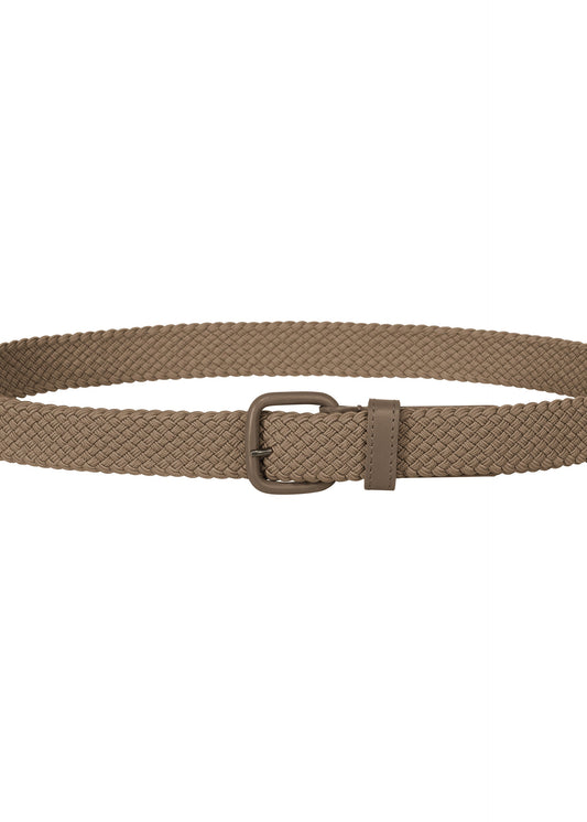 A detail shot of the IM MEN STRETCH MESH BELT belt.