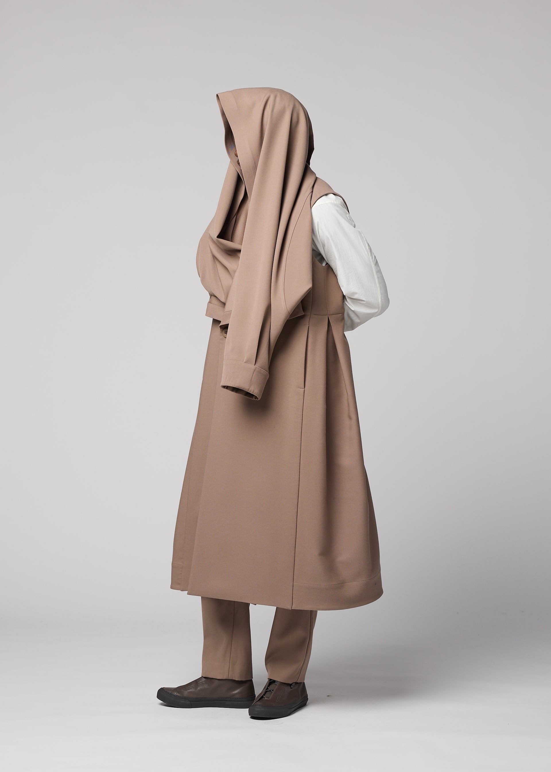 FRONT BACK Coat Black – ISSEY MIYAKE EU