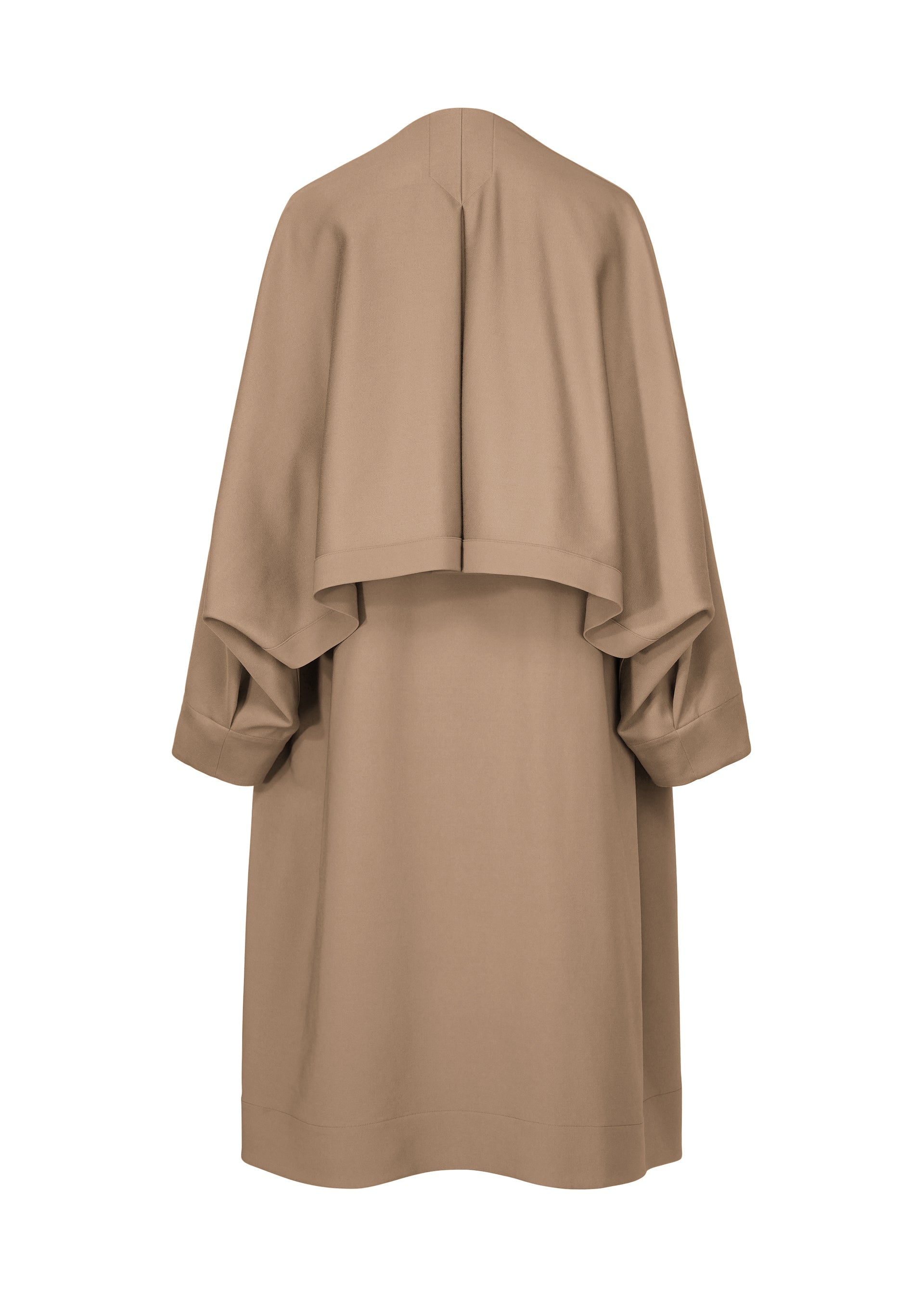 FRONT BACK Coat Beige – ISSEY MIYAKE EU