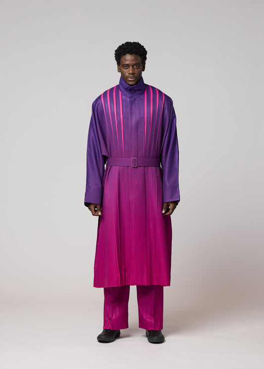 A model wears the IM MEN DAWN RAY coat.