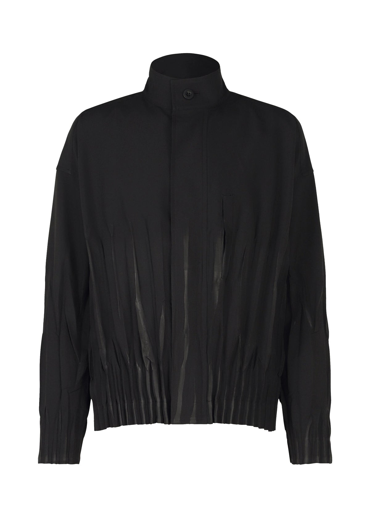 A product shot of the IM MEN WAFT BLACK blouson in black.