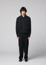 A model wears the IM MEN COMFORT COTTON comfort-cotton-blouson-black.