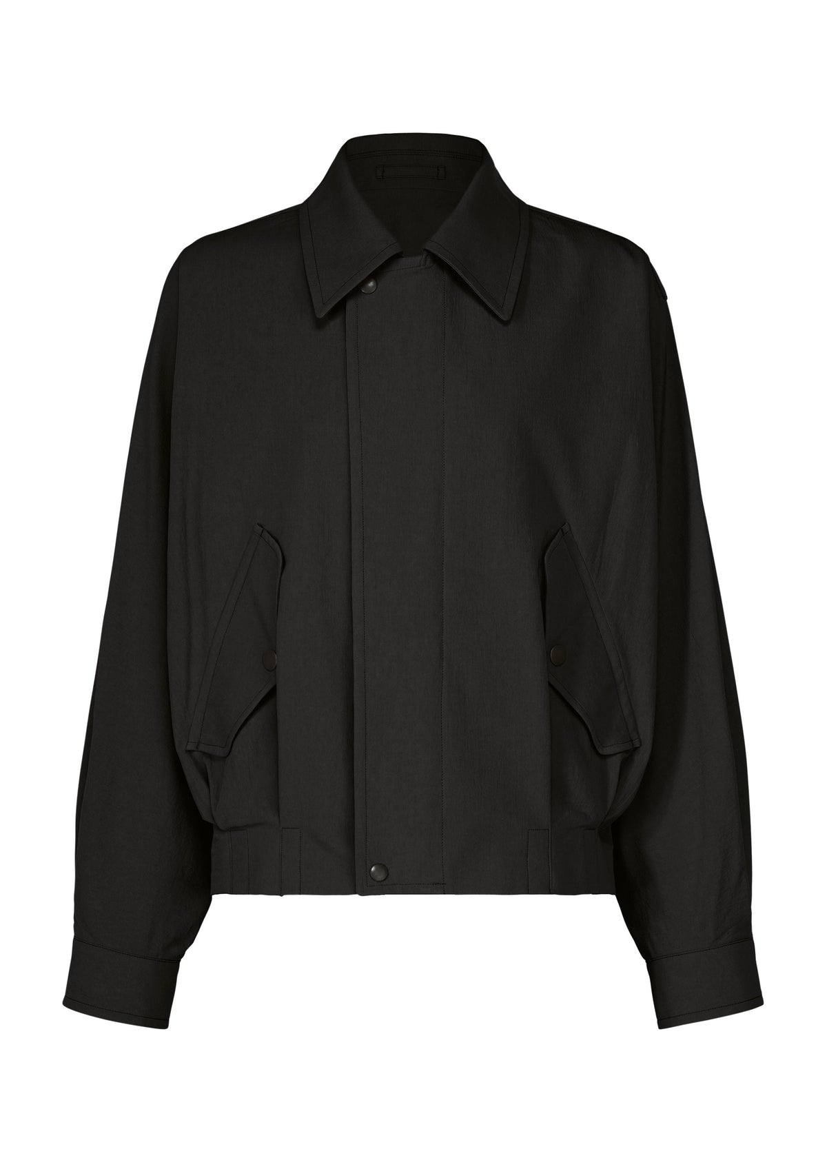 A product shot of the IM MEN COMFORT COTTON blouson in black.