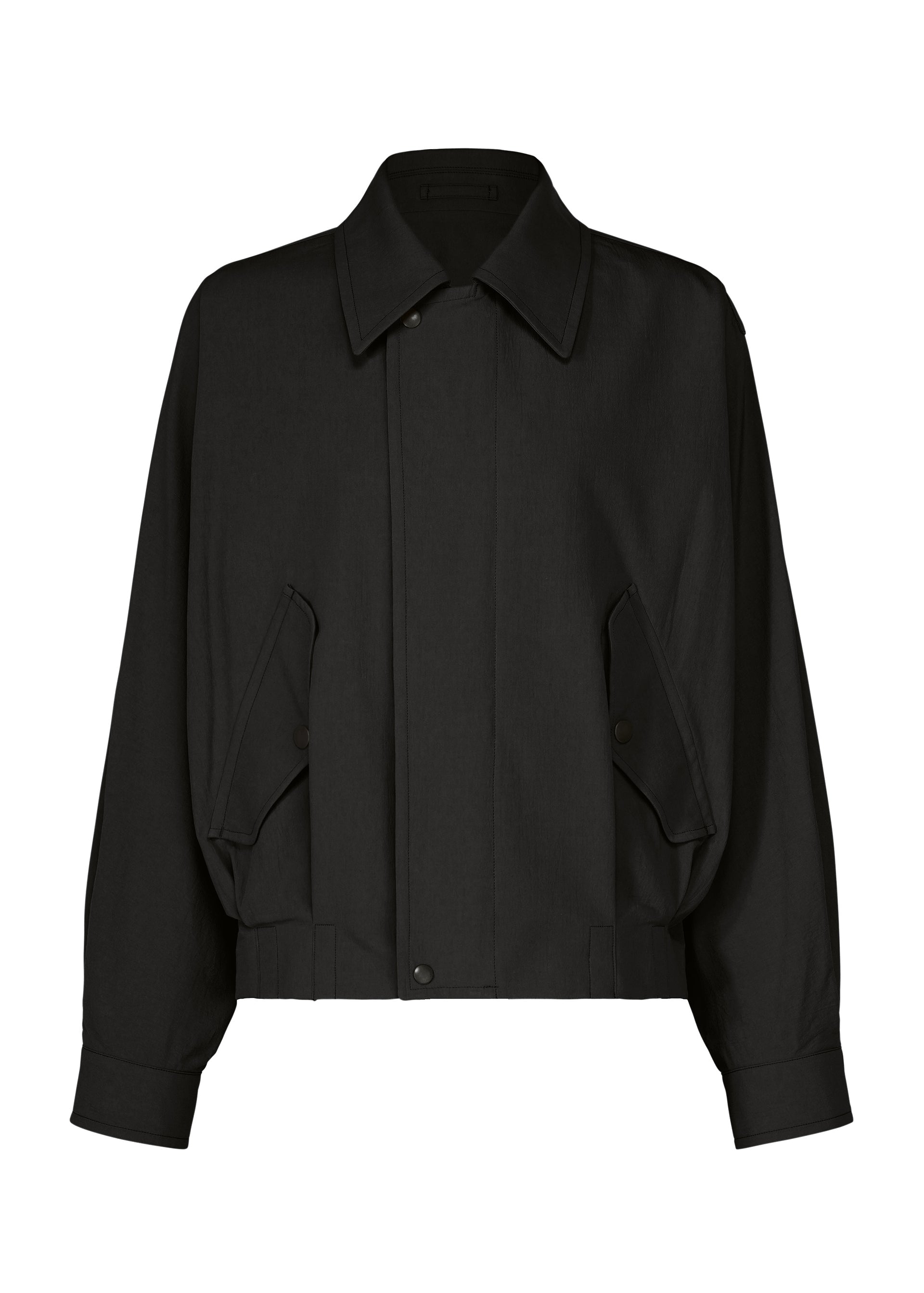 A product shot of the IM MEN COMFORT COTTON blouson in black.