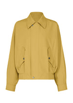 A product shot of the IM MEN COMFORT COTTON blouson in light beige.