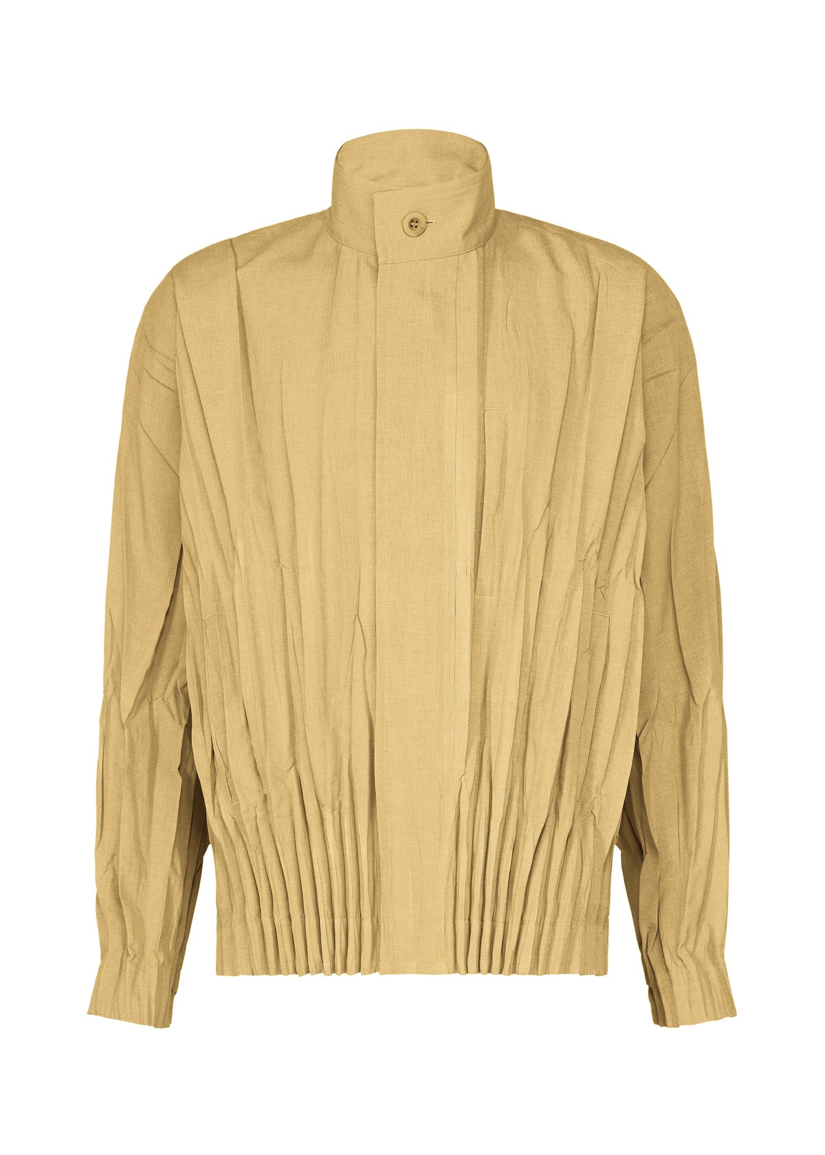 A product shot of the IM MEN EDGE blouson in beige.