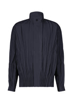 A product shot of the IM MEN EDGE blouson in navy.