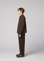 A model wears the IM MEN SUAVE suave-blouson-brown-2.