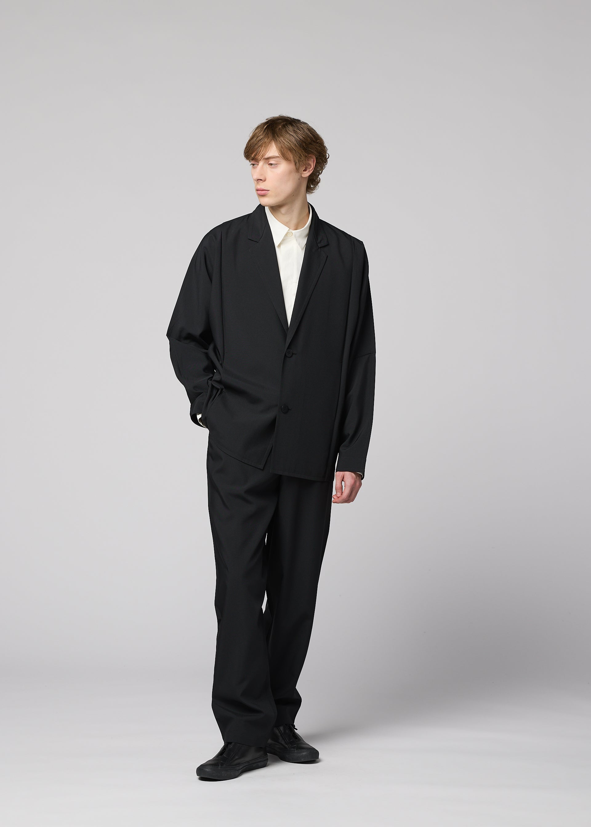 FLAT BLACK Jacket Black – ISSEY MIYAKE EU