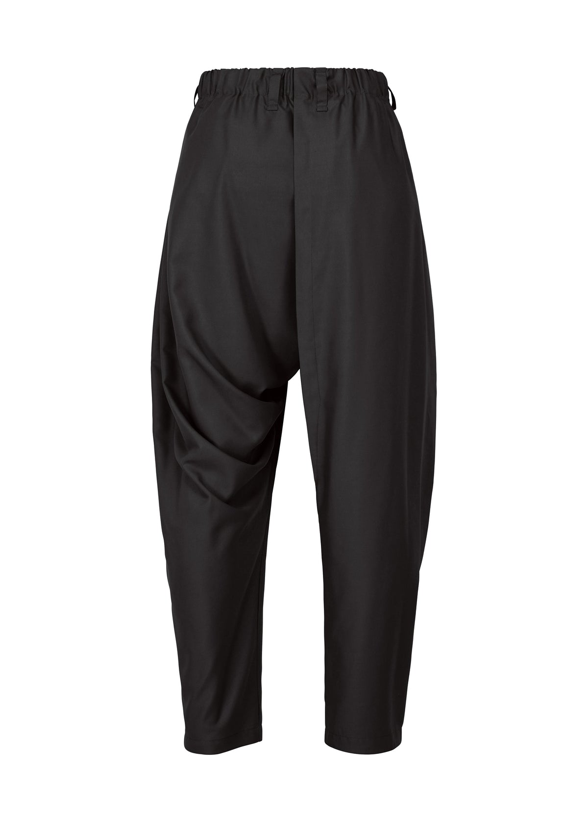 A detail shot of the IM MEN SWING BLACK trousers.