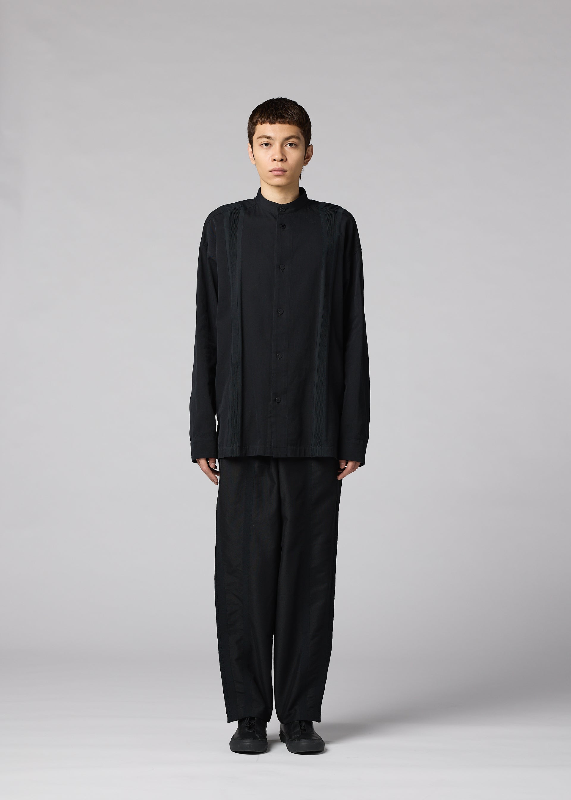 CLAY SHIRT Shirt Black – ISSEY MIYAKE EU