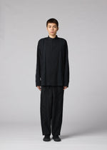 A model wears the IM MEN CLAY SHIRT clay-shirt-shirt-black-1.