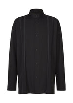 A product shot of the IM MEN CLAY SHIRT shirt in black.