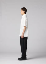 A model wears the IM MEN CLAY SHIRT clay-shirt-shirt-white-2.