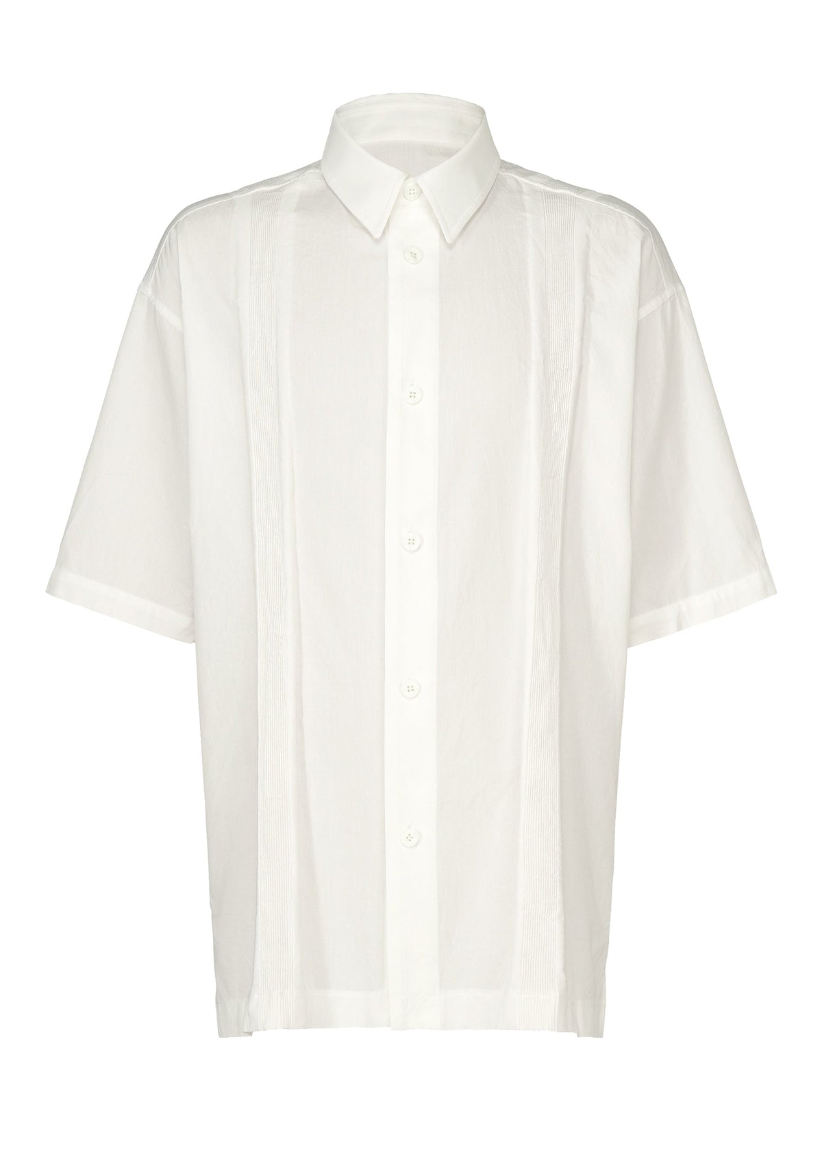 A product shot of the IM MEN CLAY SHIRT shirt in white.