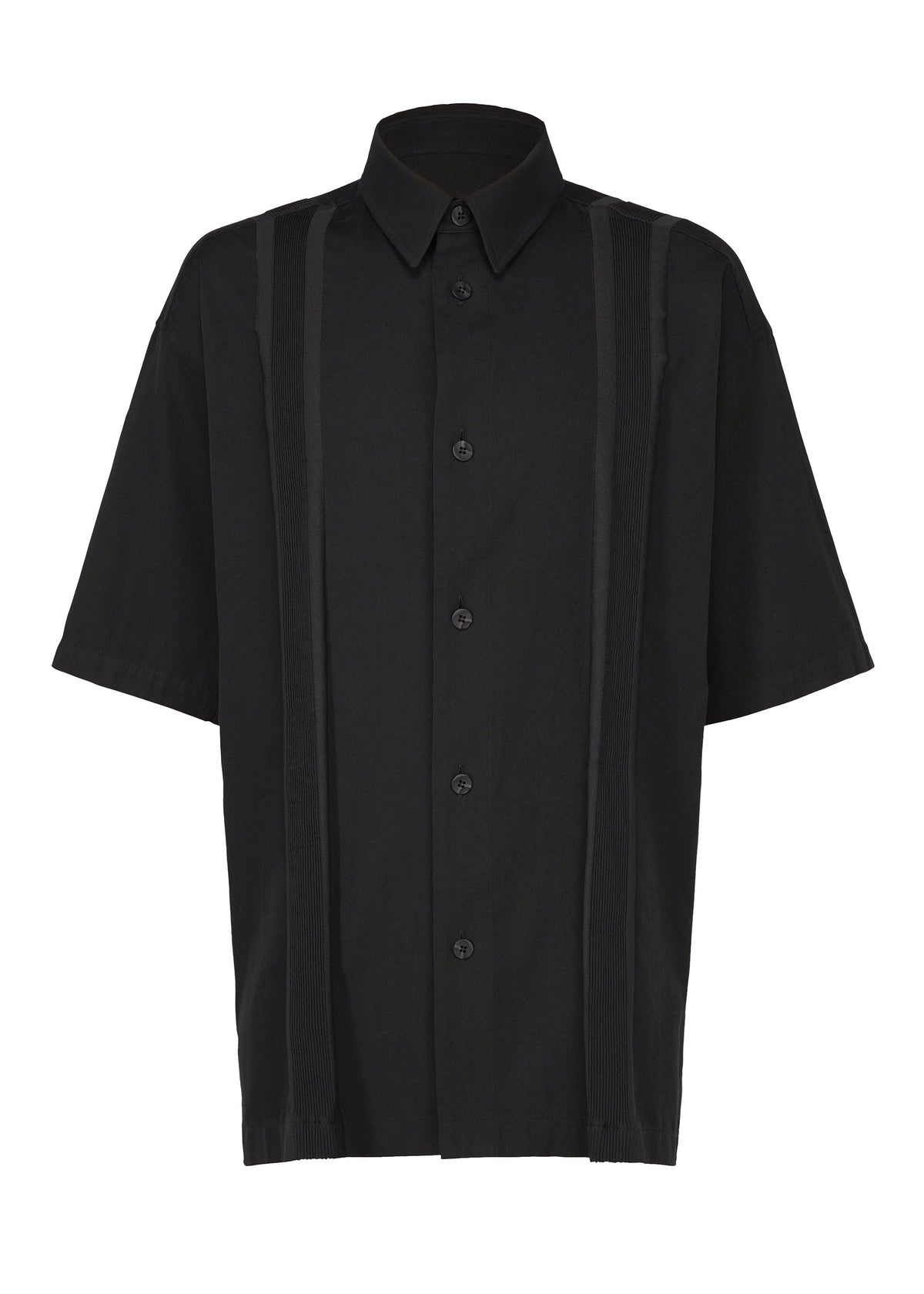 A product shot of the IM MEN CLAY SHIRT shirt in black.