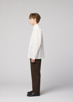 A model wears the IM MEN 140/2 SHIRT 1402-shirt-shirt-black-1.
