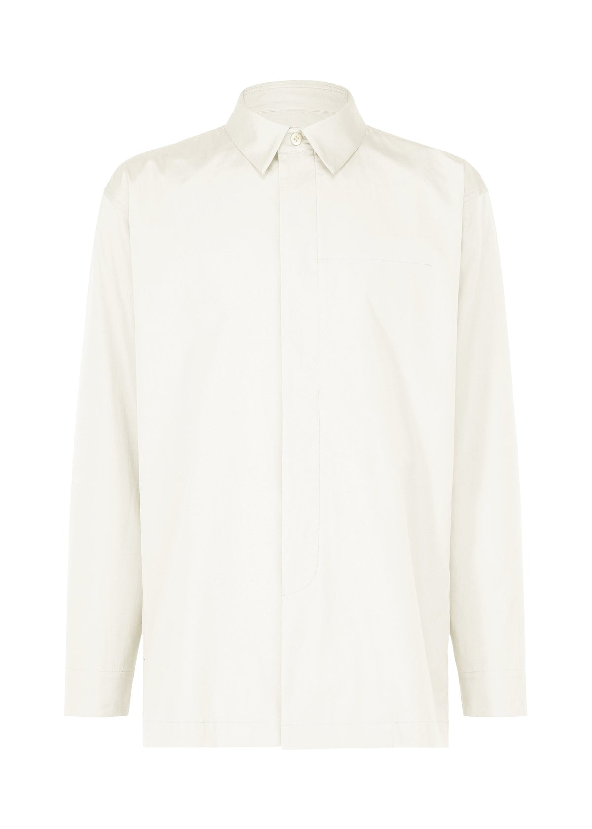 A product shot of the IM MEN 140/2 SHIRT shirt in white.